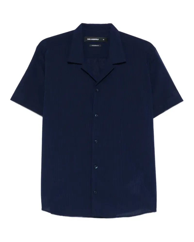 Karl Lagerfeld Modern-fit shirt - Blau Blau