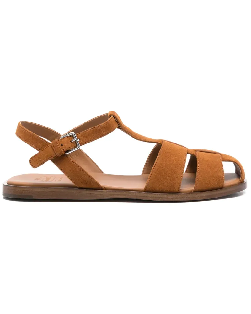 Church's Sandalen aus Wildleder - Braun Braun
