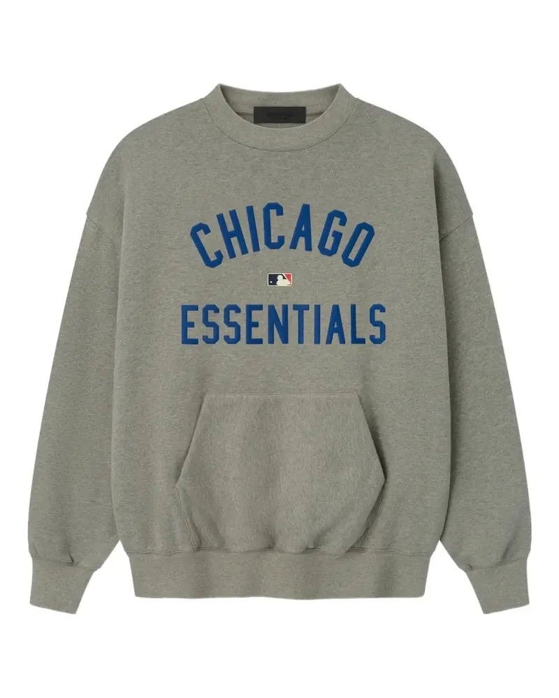 Fear of God x MLB Cubs Sweatshirt mit grafischem Print - Grau Grau