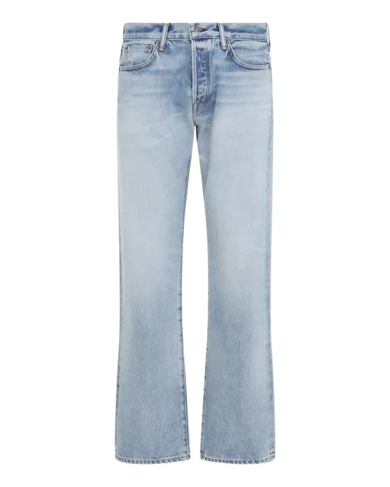 Tom Ford logo-patch jeans - Blau Blau
