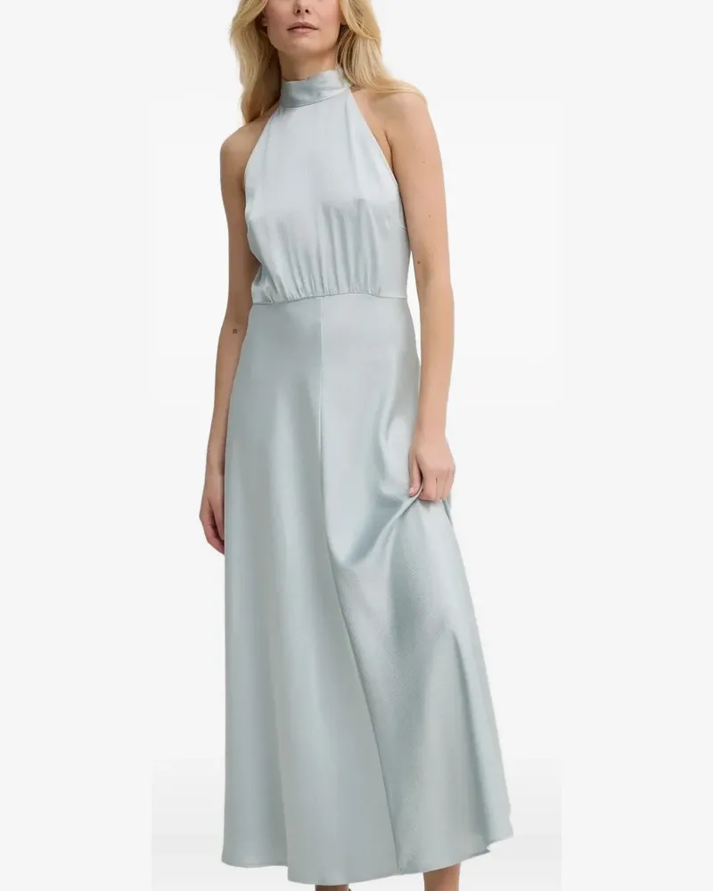 Samsøe & Samsøe Maxikleid mit Neckholder - Blau Blau