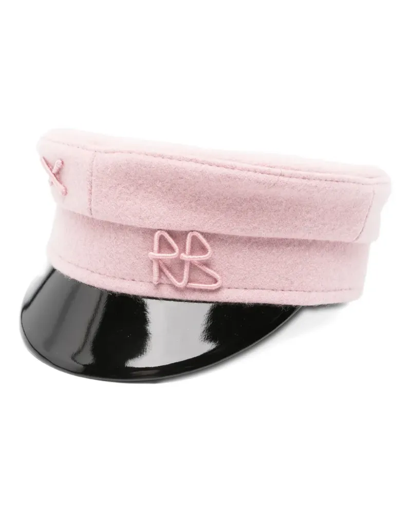 RUSLAN BAGINSKIY Besticktes Baskenmütze - Rosa Rosa