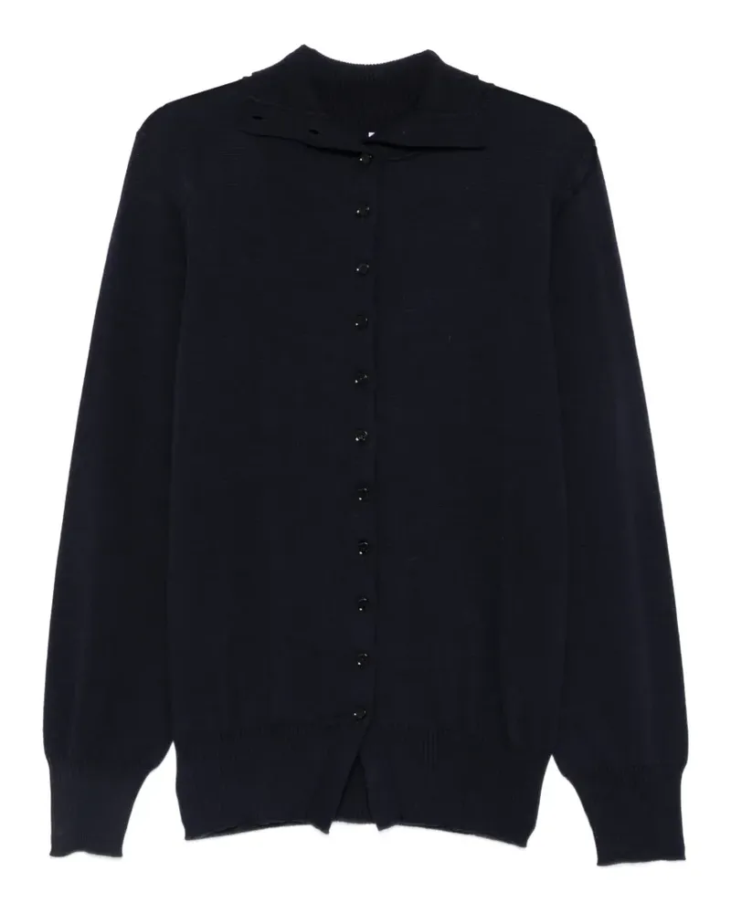 Liviana Conti button-fastening knitted cardigan - Blau Blau