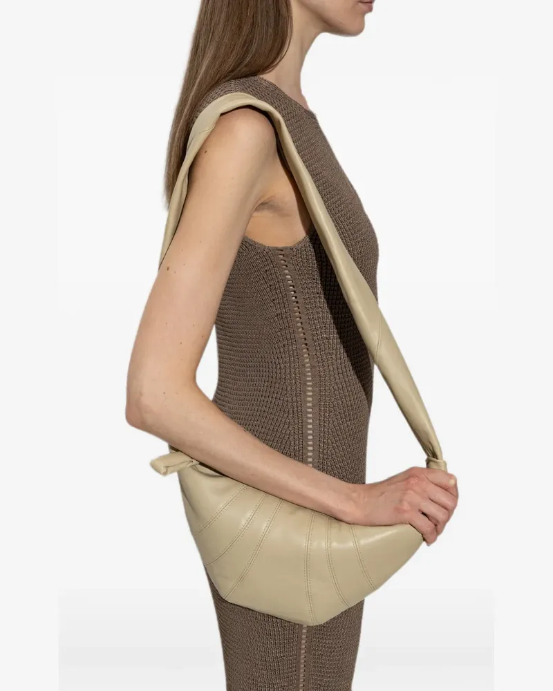 Christophe Lemaire Kleine Croissant Schultertasche - Nude Nude