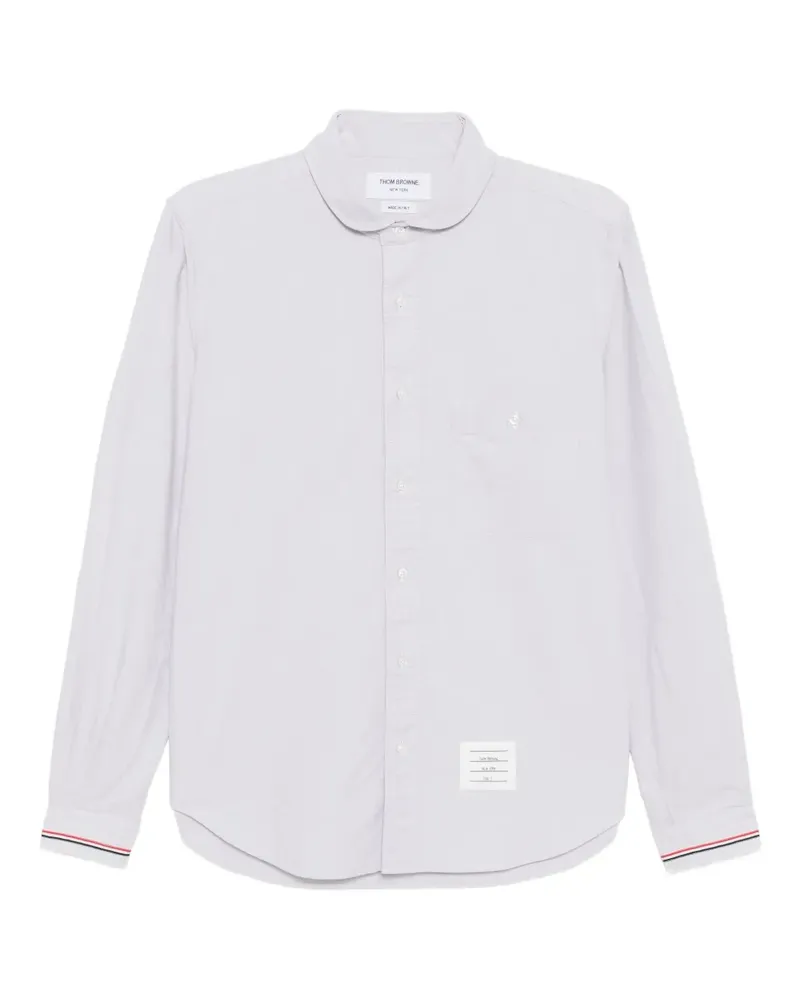 Thom Browne Klassisches Hemd - Grau Grau