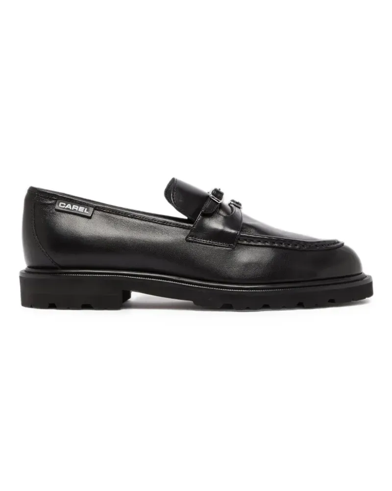 Carel Giovanna Loafer mit Schnalle - Schwarz Schwarz