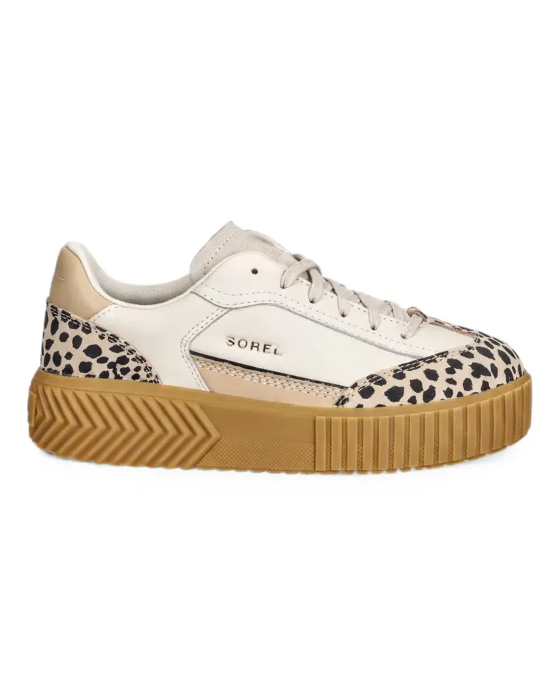 Sorel Sneakers mit Animal-Print - Nude Nude