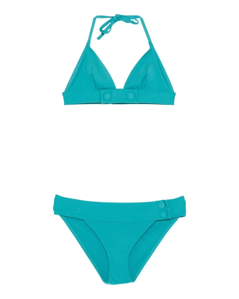 Eres button-embellishment bikini - Blau Blau