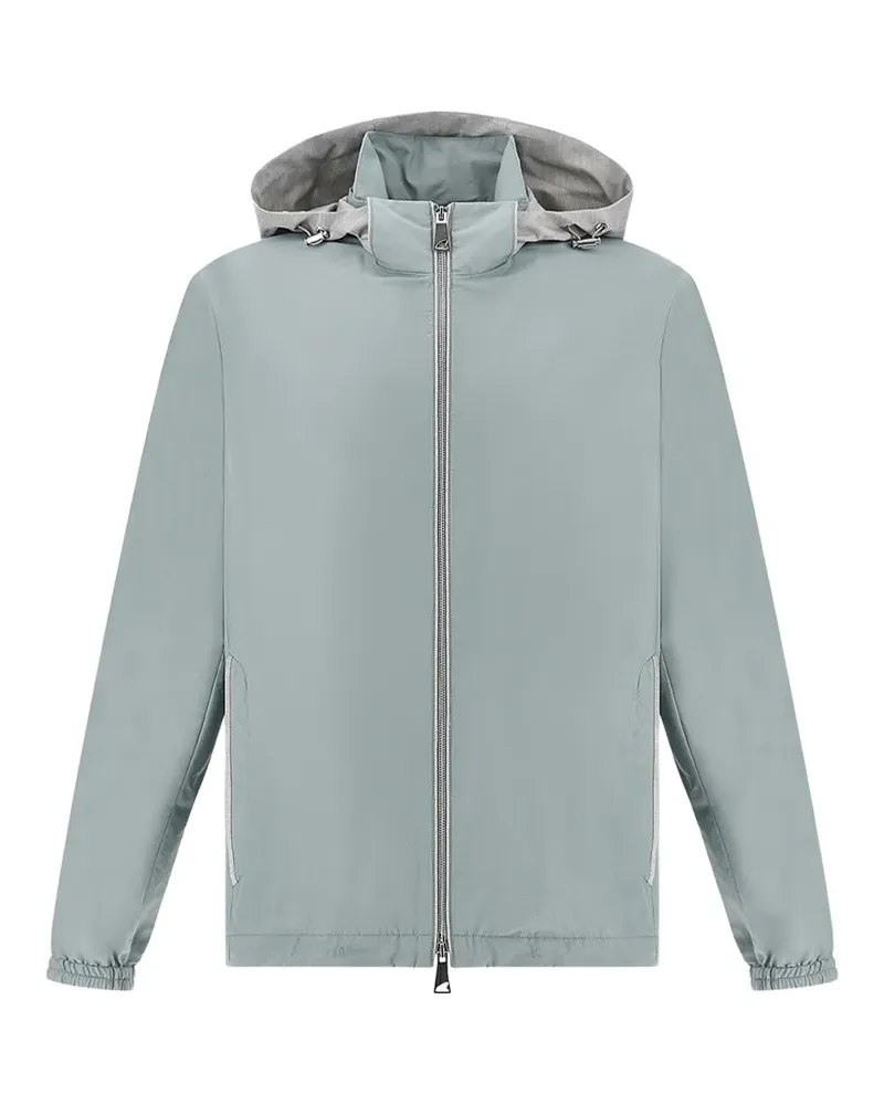 Paul & Shark hooded zip-up jacket - Grün Grün
