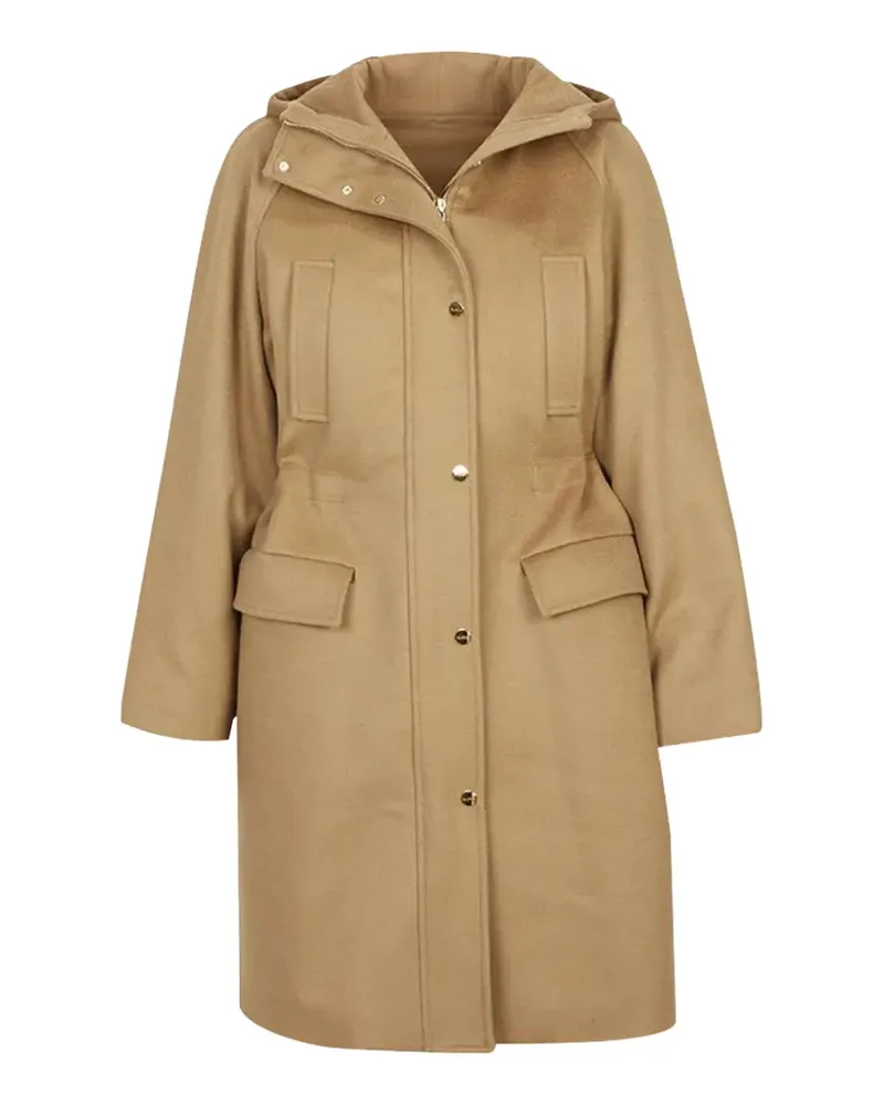 Max Mara Alcade hooded coat - Nude Nude