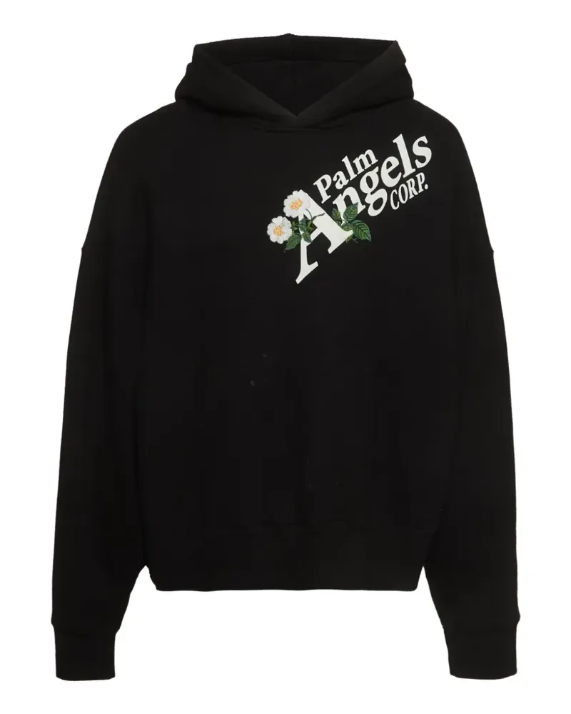 Palm Angels Daisy Hoodie - Schwarz Schwarz
