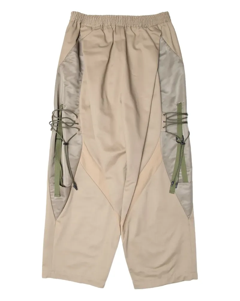 Yoshio Kubo Hose mit Print - Nude Nude