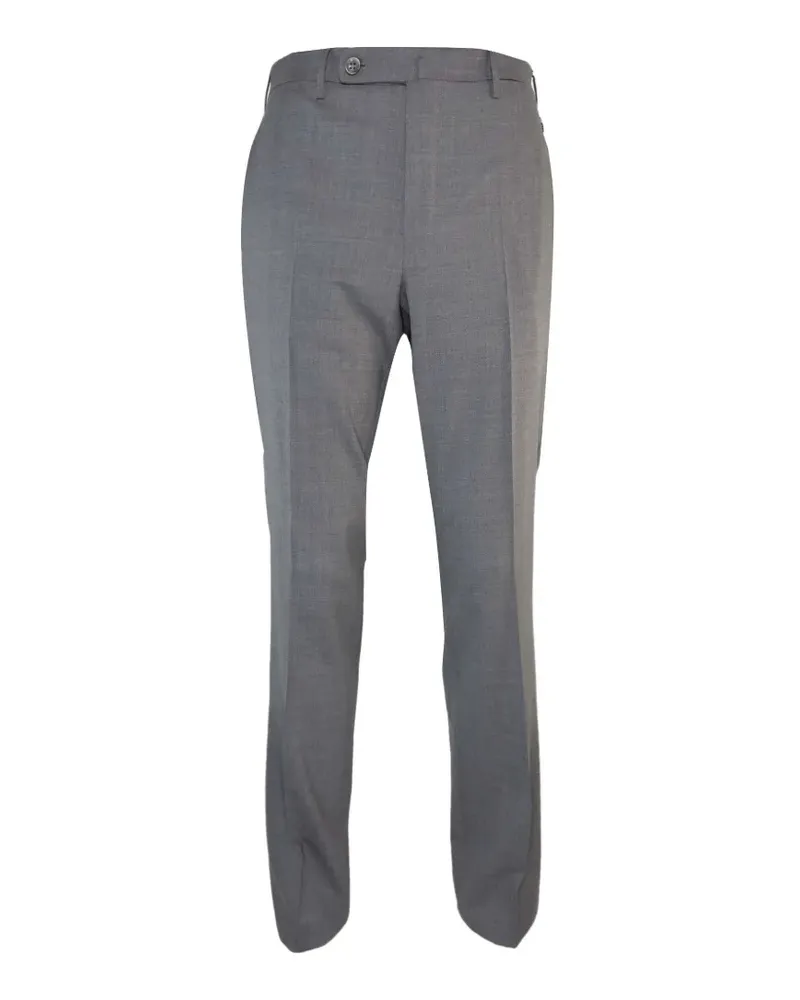 Incotex tailored straight-leg trousers - Grau Grau
