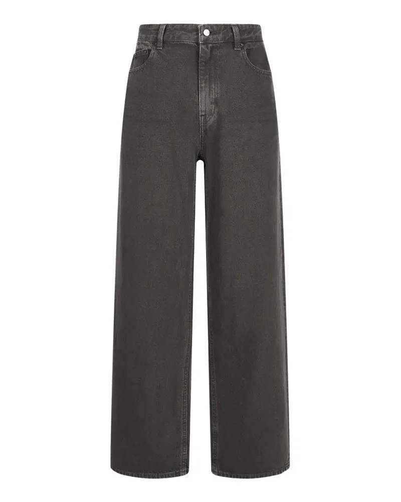 JNBY Wide-Leg-Jeans mit lockerem Schnitt - Grau Grau