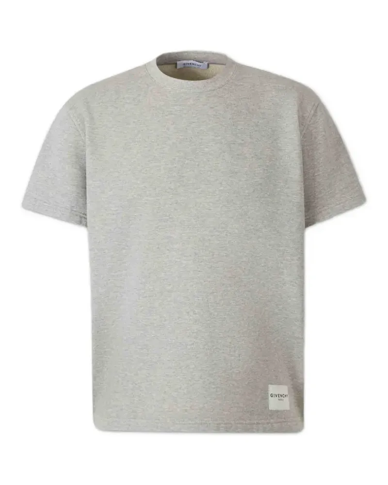 Givenchy logo-patch T-shirt - Grau Grau