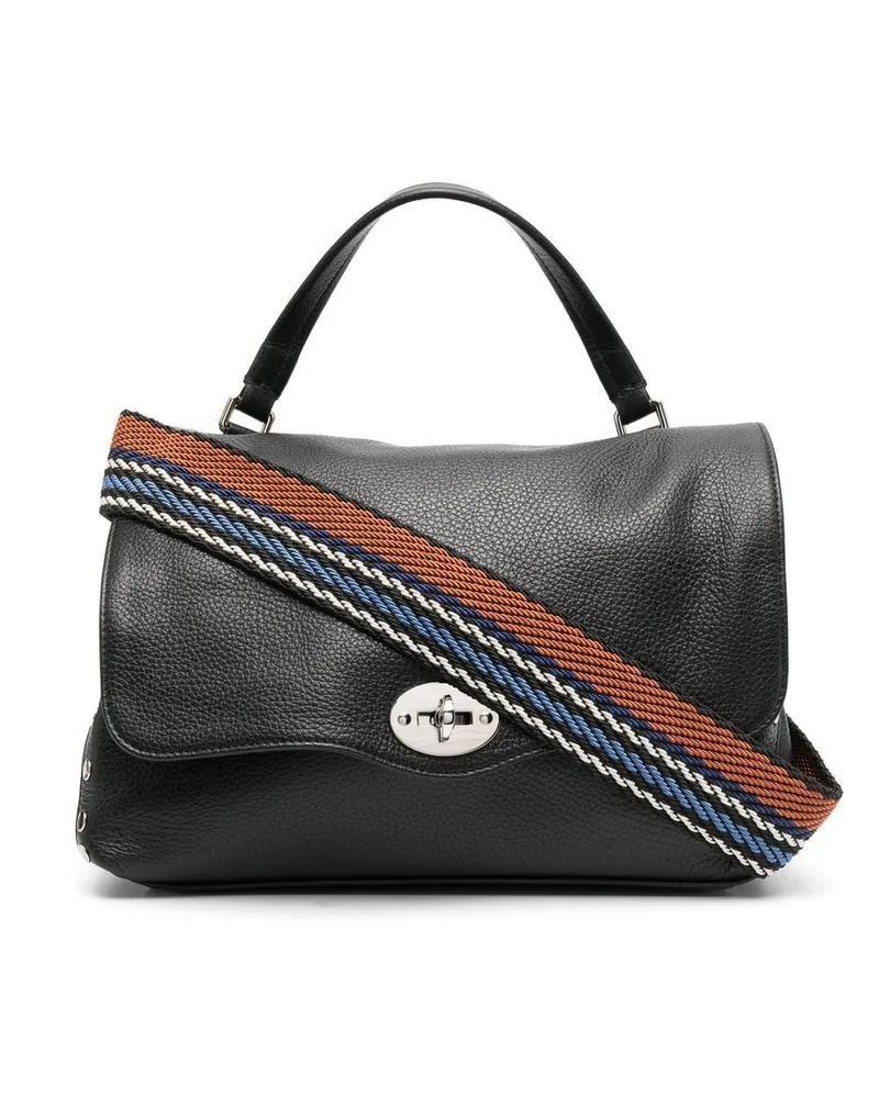 Zanellato Mittelgroße Handtasche - Schwarz Schwarz