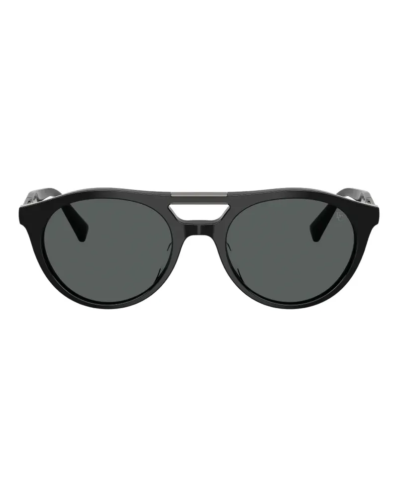 Brunello Cucinelli browline sunglasses - Schwarz Schwarz