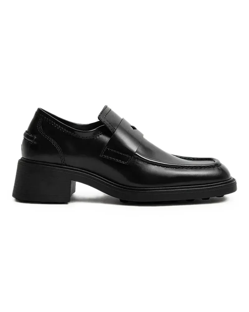 Miista Amelia square-toe block-heel loafers - Schwarz Schwarz