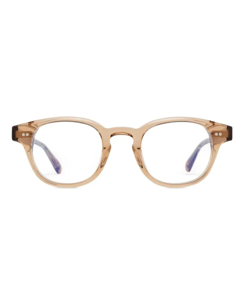 CHIMI E-Brille mit rundem Gestell - Nude Nude