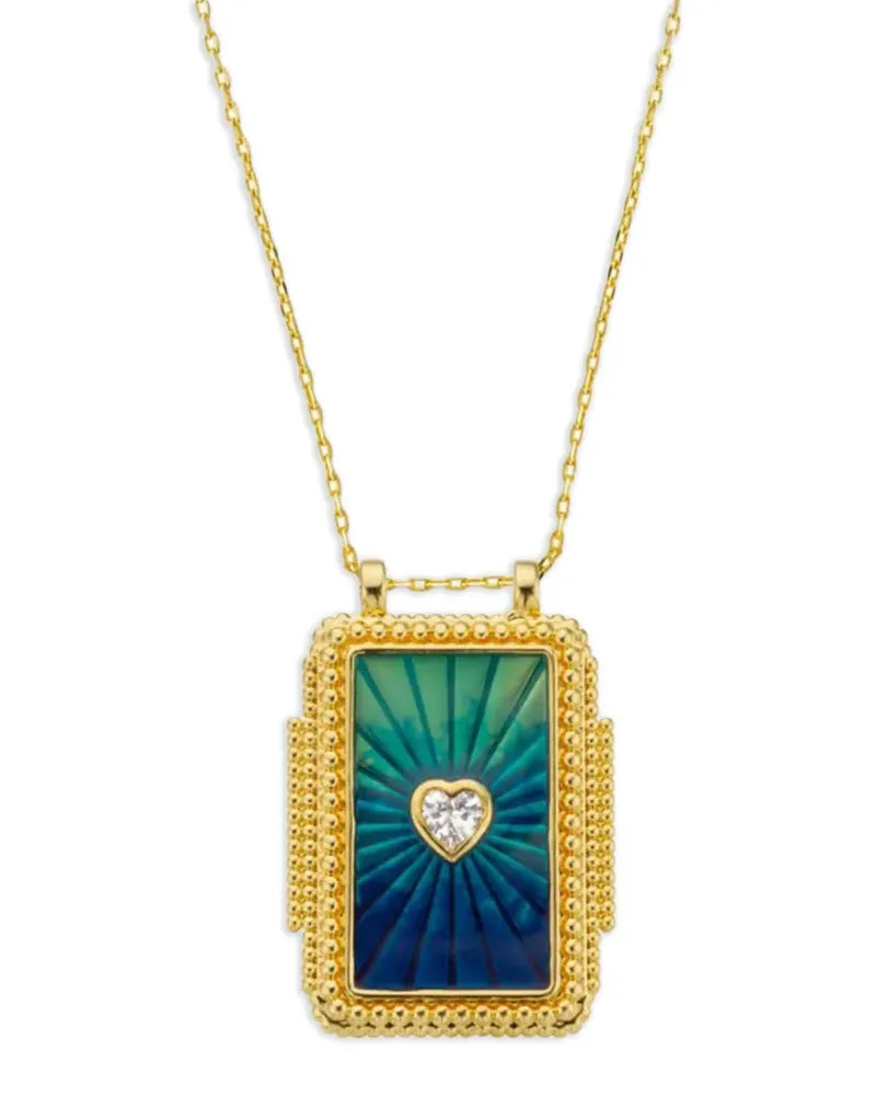 MYA BAY Heart Twice necklace - Gold Gold