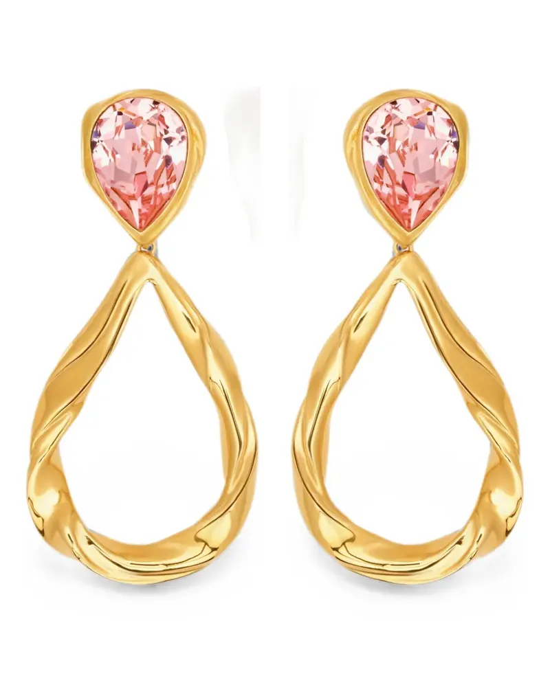 Oscar de la Renta Loop Ohrclips - Gold Gold