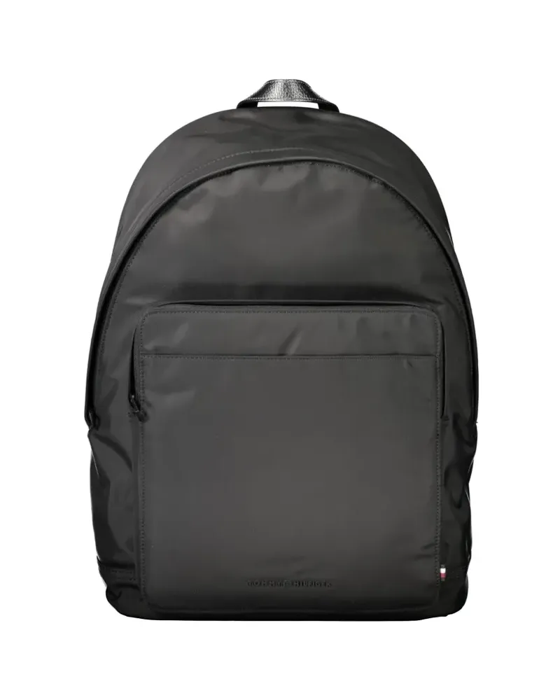 Tommy Hilfiger Essential zip-pocket backpack - Schwarz Schwarz