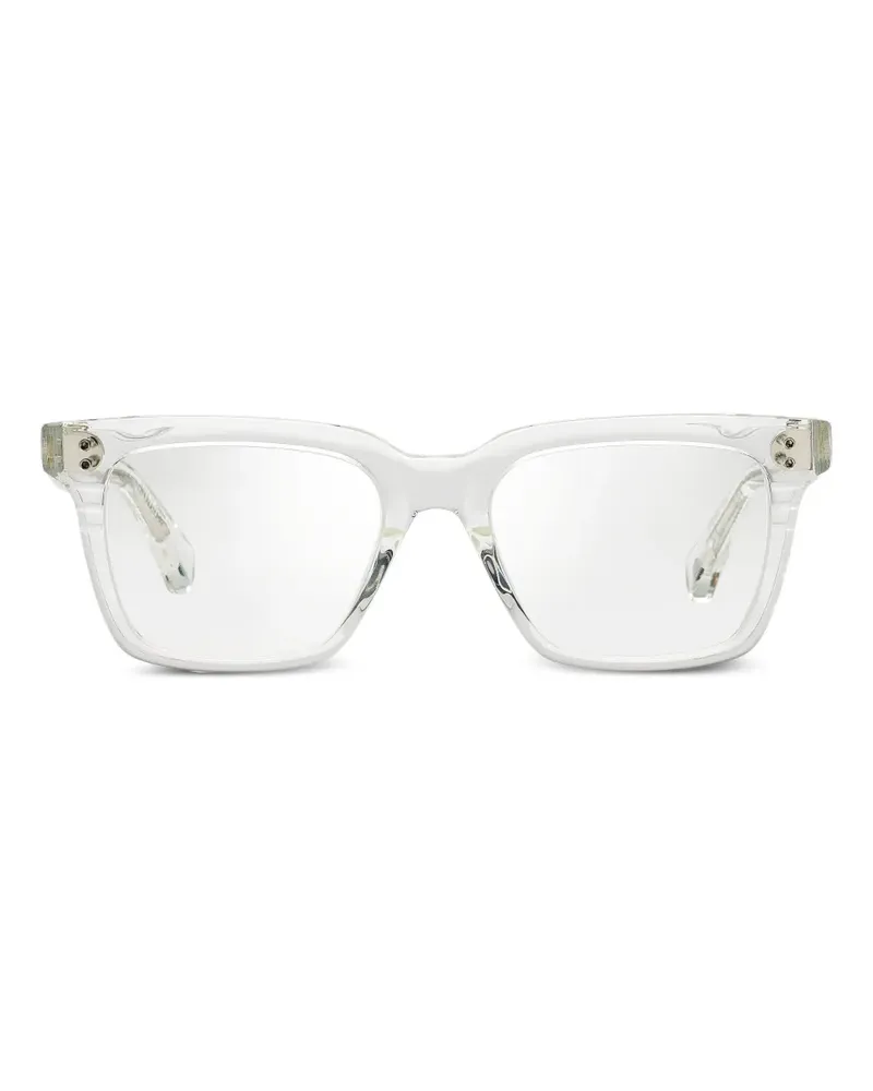 DITA Eckige Sequoia Brille - Weiß Weiß