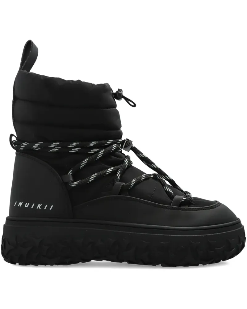INUIKII Mountain padded lace-up snow boots - Schwarz Schwarz