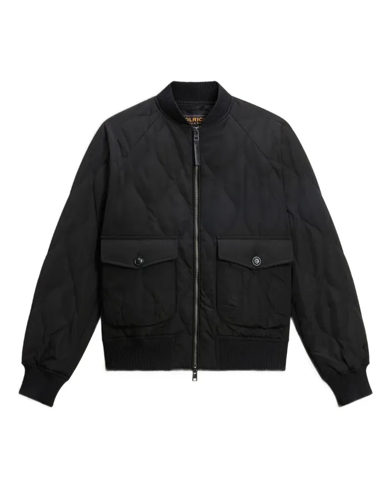 Woolrich Gesteppte Bomberjacke - Schwarz Schwarz