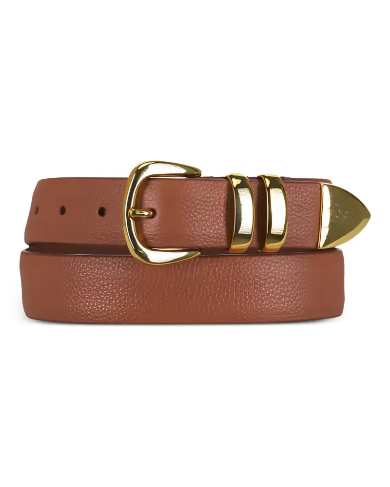 Anderson's Gürtel mit strukturierter Schnalle - Braun Braun