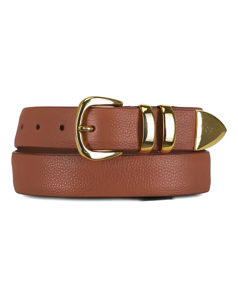 Anderson's Gürtel mit strukturierter Schnalle - Braun Braun