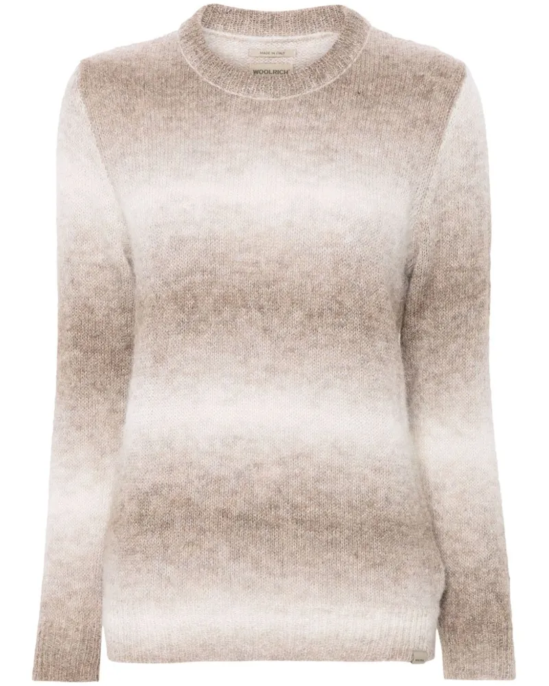 Woolrich Pullover mit Ombré-Effekt - Braun Braun