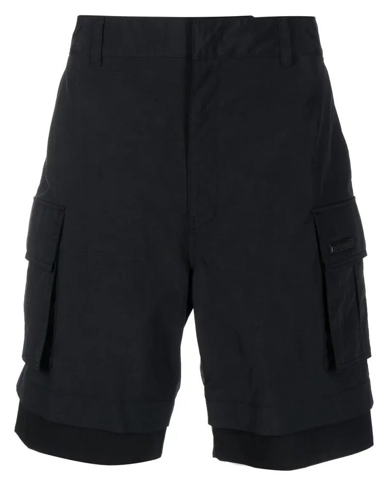 JUUN.J Klassische Cargo-Shorts - Schwarz Schwarz