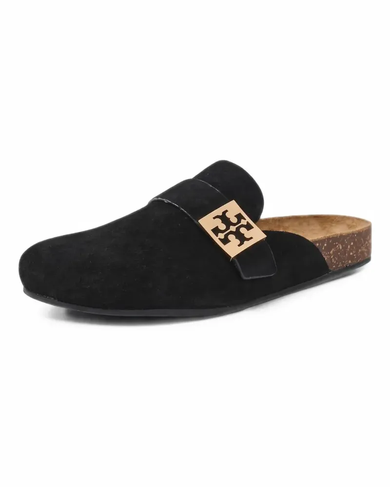 Tory Burch Mellow suede mules - Schwarz Schwarz