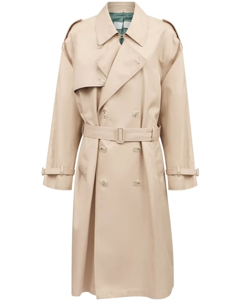 Maison Margiela Trenchcoat mit Gürtel - Nude Nude