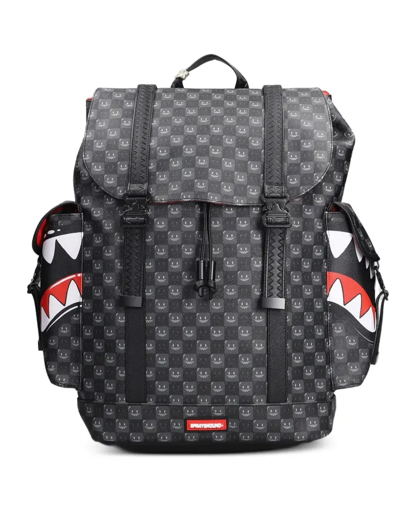 Sprayground Shinobi Sharks in Paris Monte Carlo Rucksack - Schwarz Schwarz