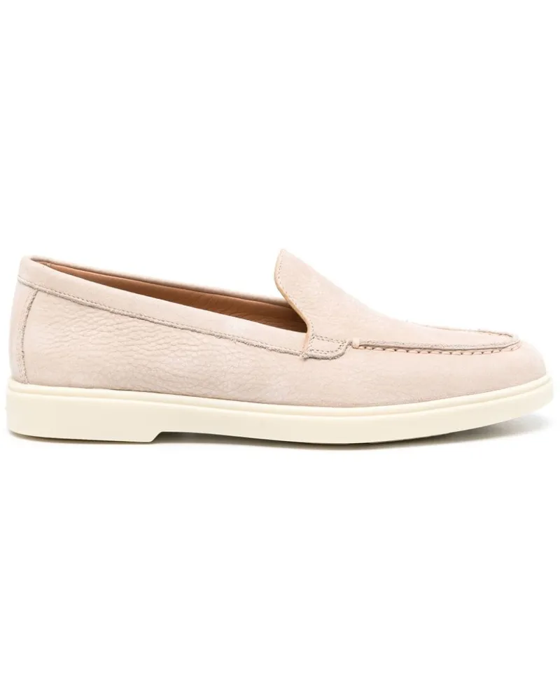 Santoni Klassische Loafer - Nude Nude