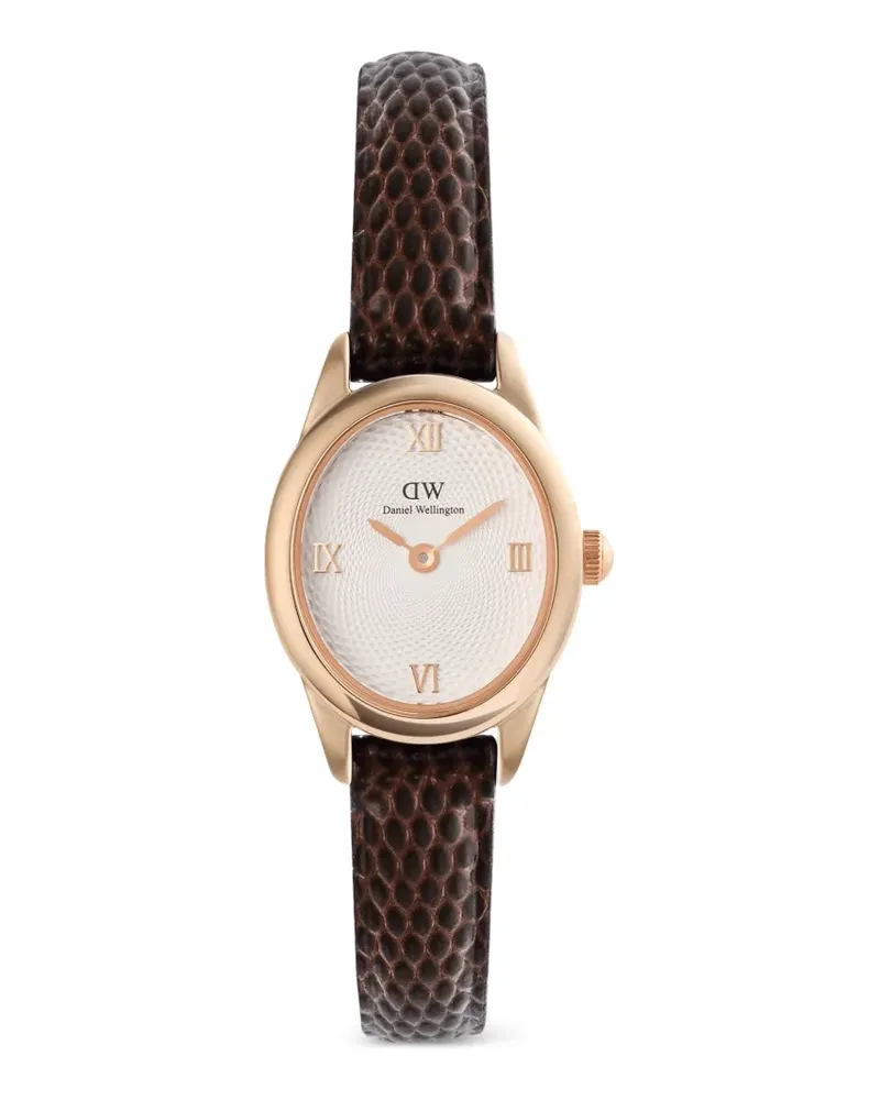 Daniel Wellington Mini Ophelia Guilloché Armbanduhr 22mm - Weiß Weiß