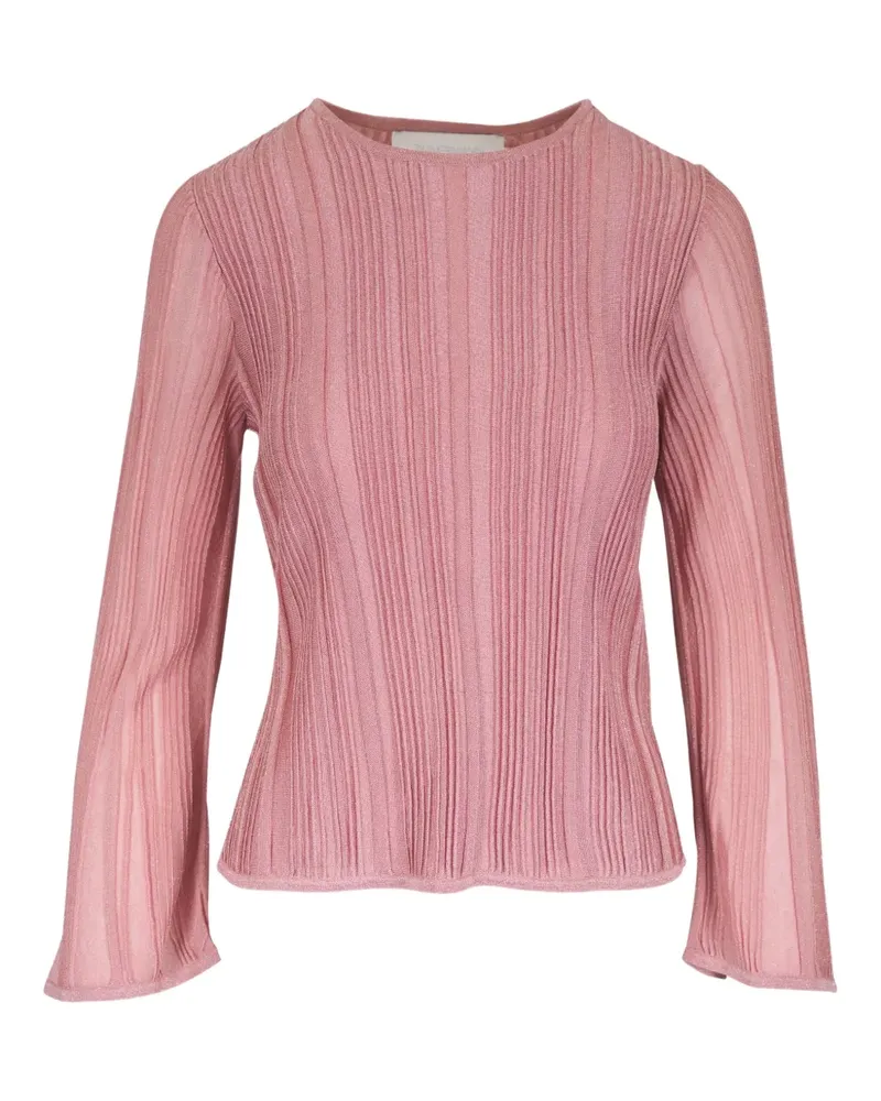 Zimmermann Plissiertes Top - Rosa Rosa