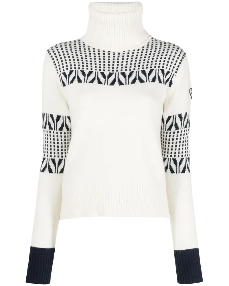 Rossignol Pullover mit Rollkragen - Weiß Weiß