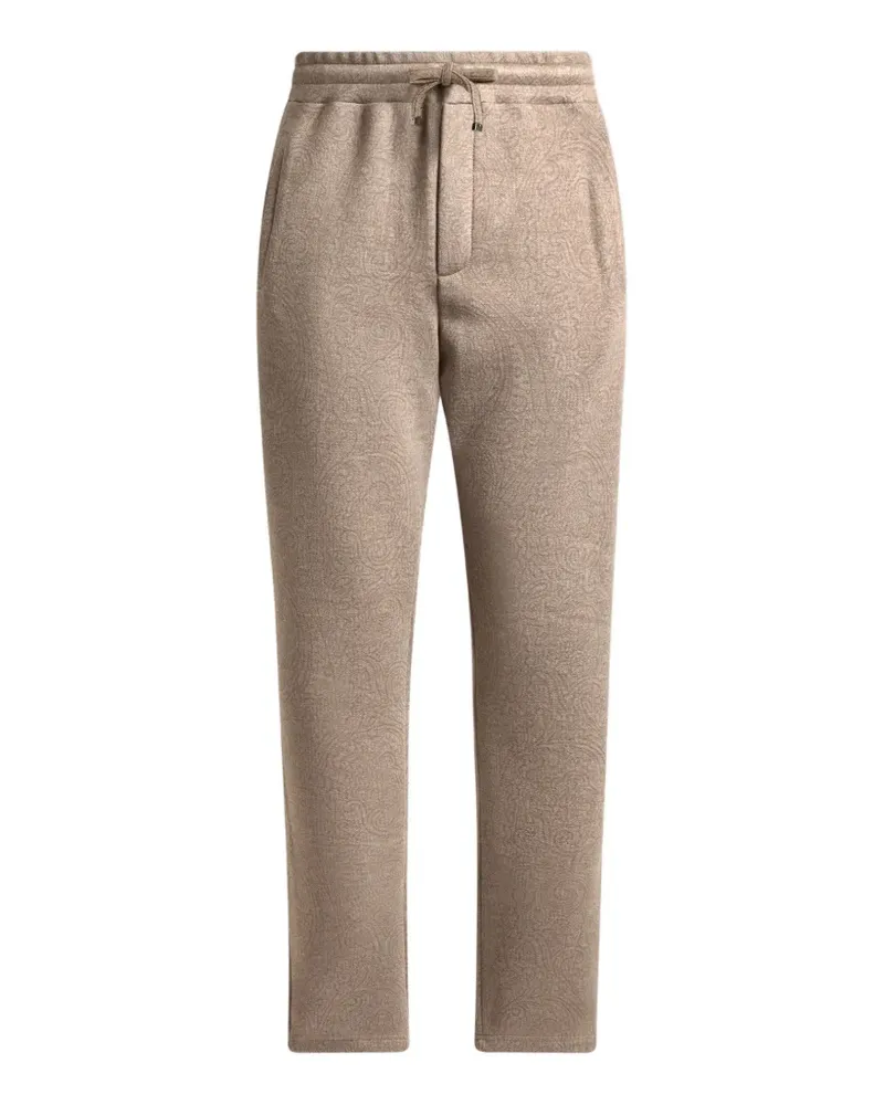Etro Jogginghose aus Arnica-Jacquard - Braun Braun