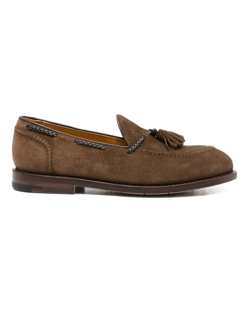 Premiata Loafer mit Fransen - Braun Braun