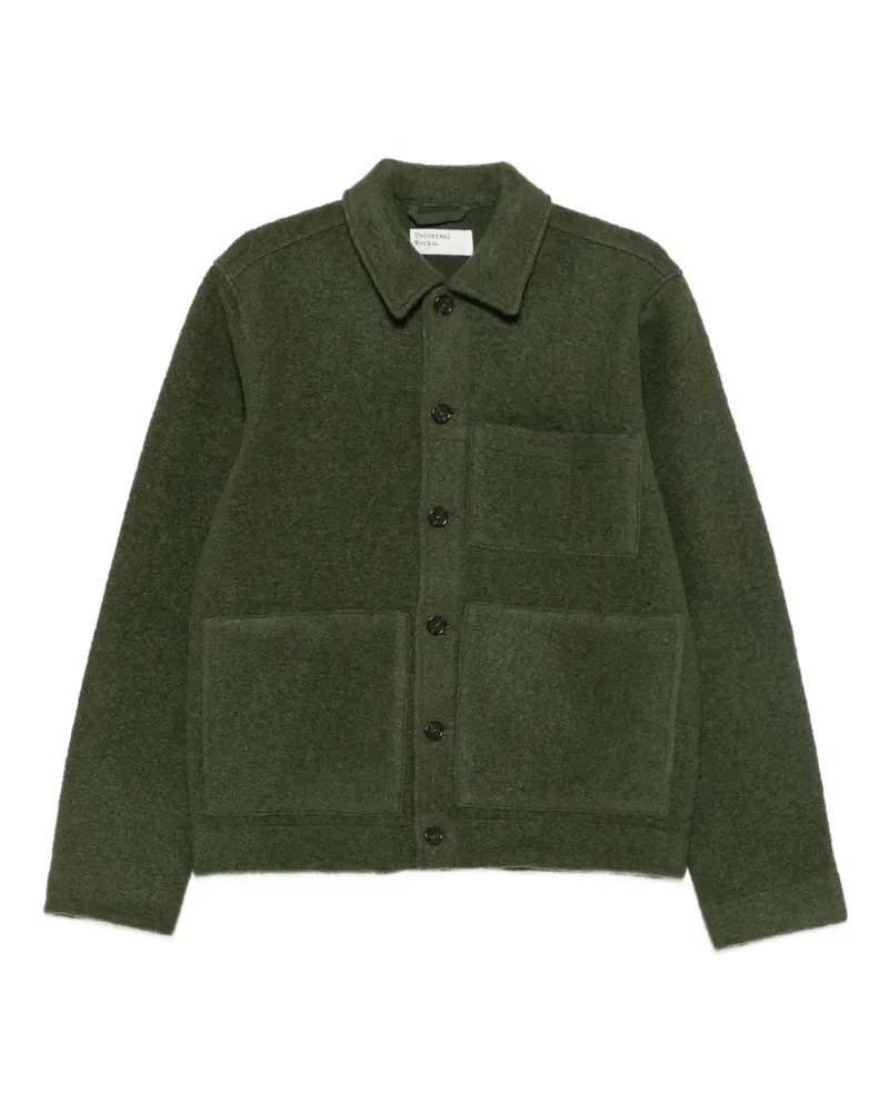 Universal Works Jacke mit aufgesetzten Taschen - Grün Grün