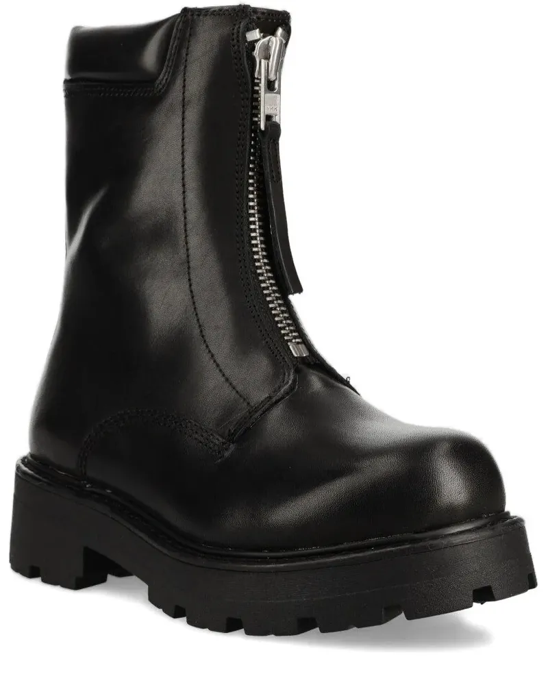 Vagabond zip-detail tassel boots - Schwarz Schwarz