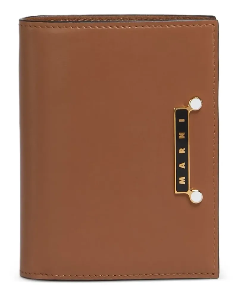 Marni Faltbares Portemonnaie - Braun Braun