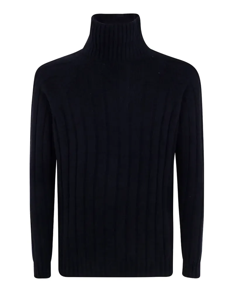 Nuur ribbed roll-neck sweater - Schwarz Schwarz