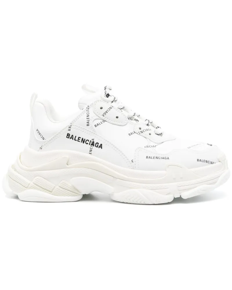 Balenciaga Triple S Sneakers - Weiß Weiß