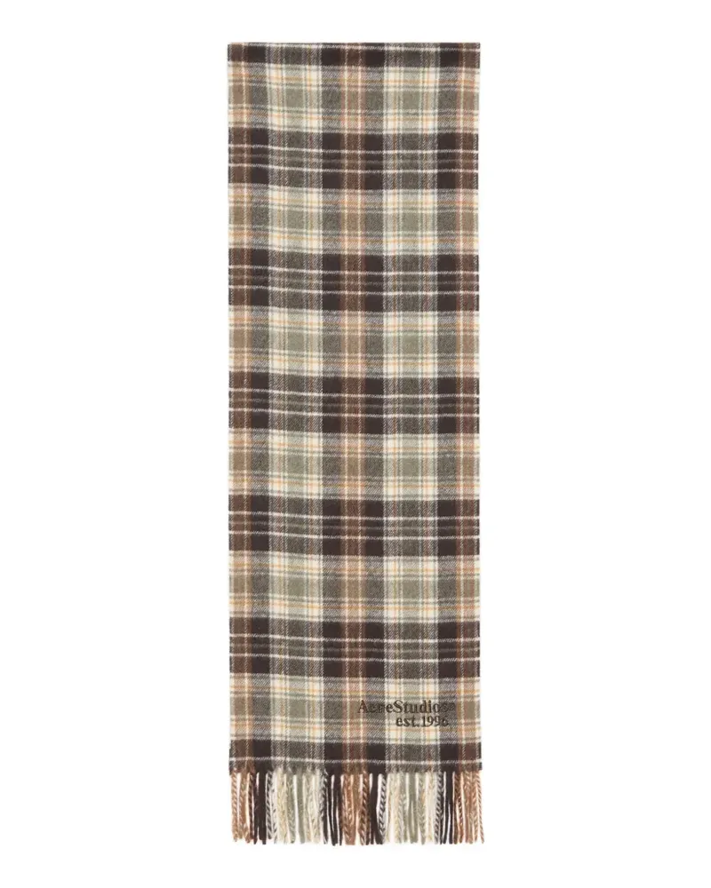 Acne Studios Schal aus Kaschmir - Braun Braun