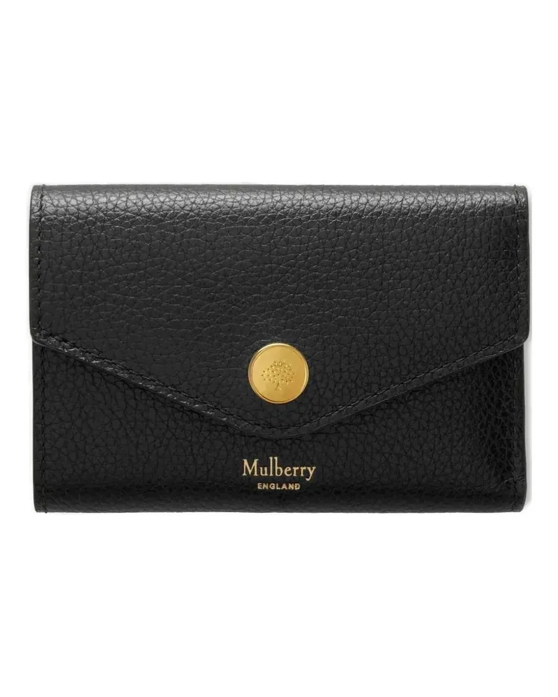 Mulberry folded leather wallet - Schwarz Schwarz