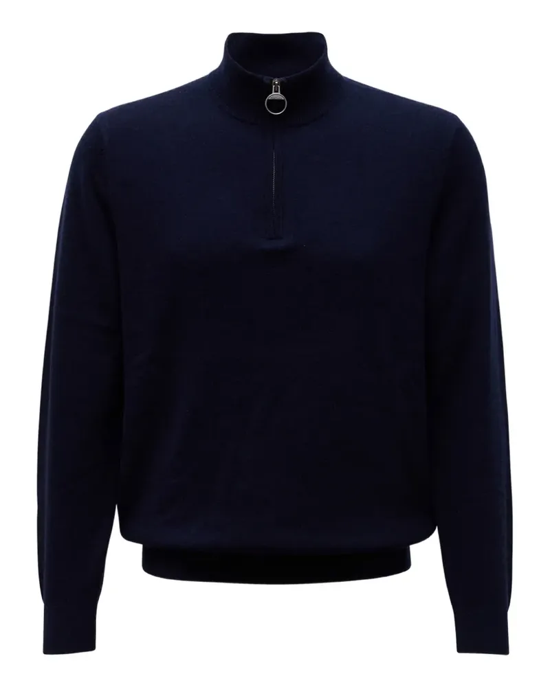 Barbour Ronson wool-cashmere half-zip jumper - Blau Blau